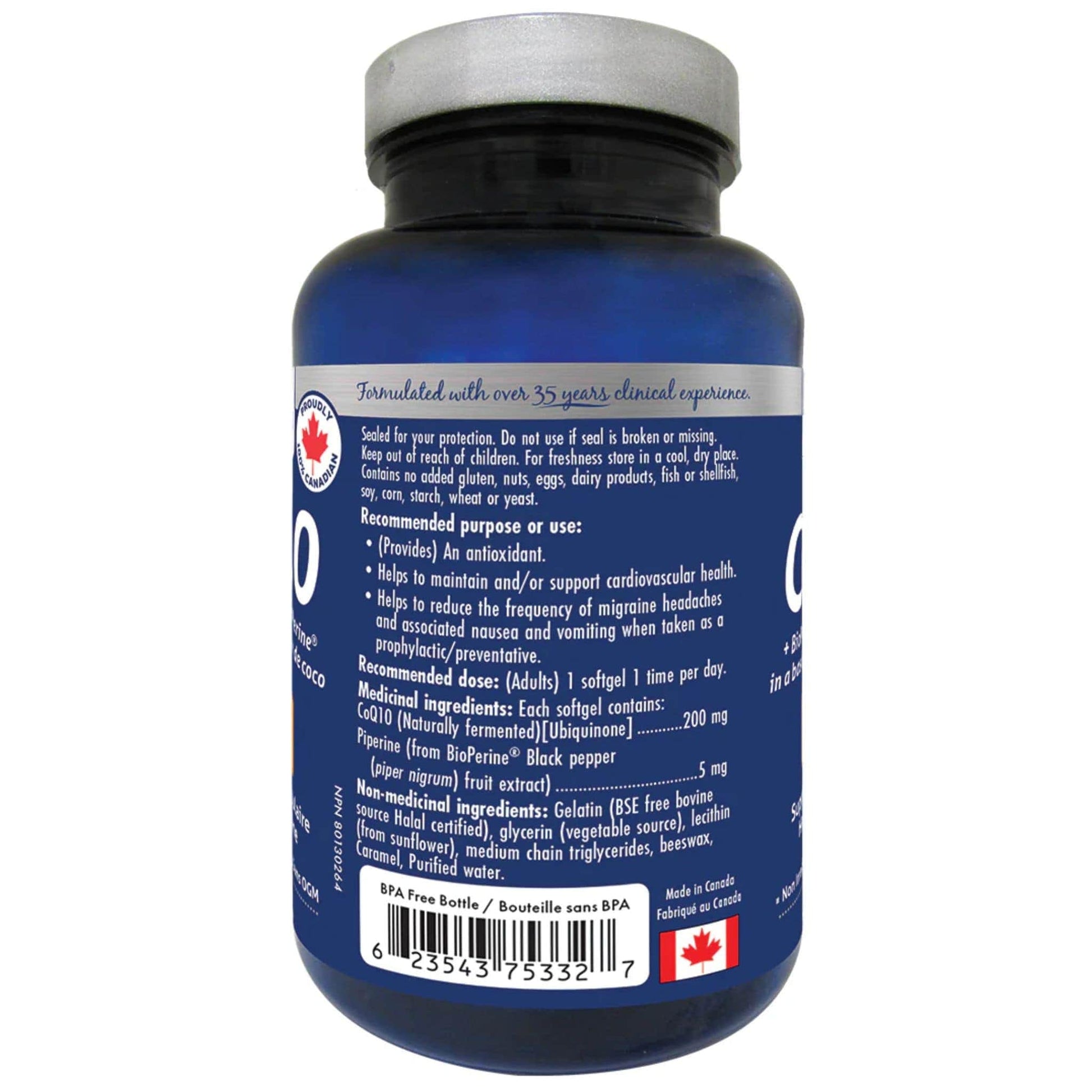 60 Softgels | Naka Platinum CoQ10