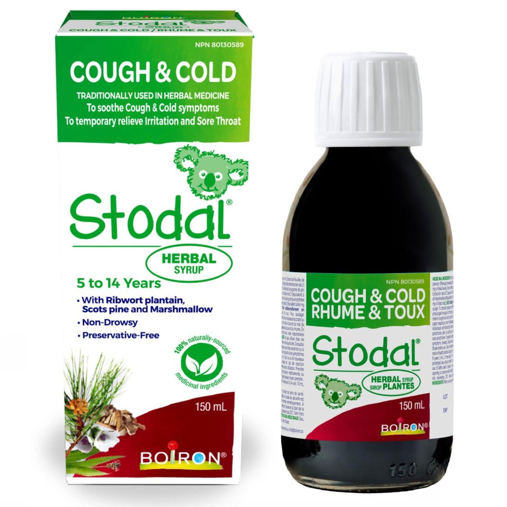 150ml Natural Flavour | Stodal Herbal Syrup