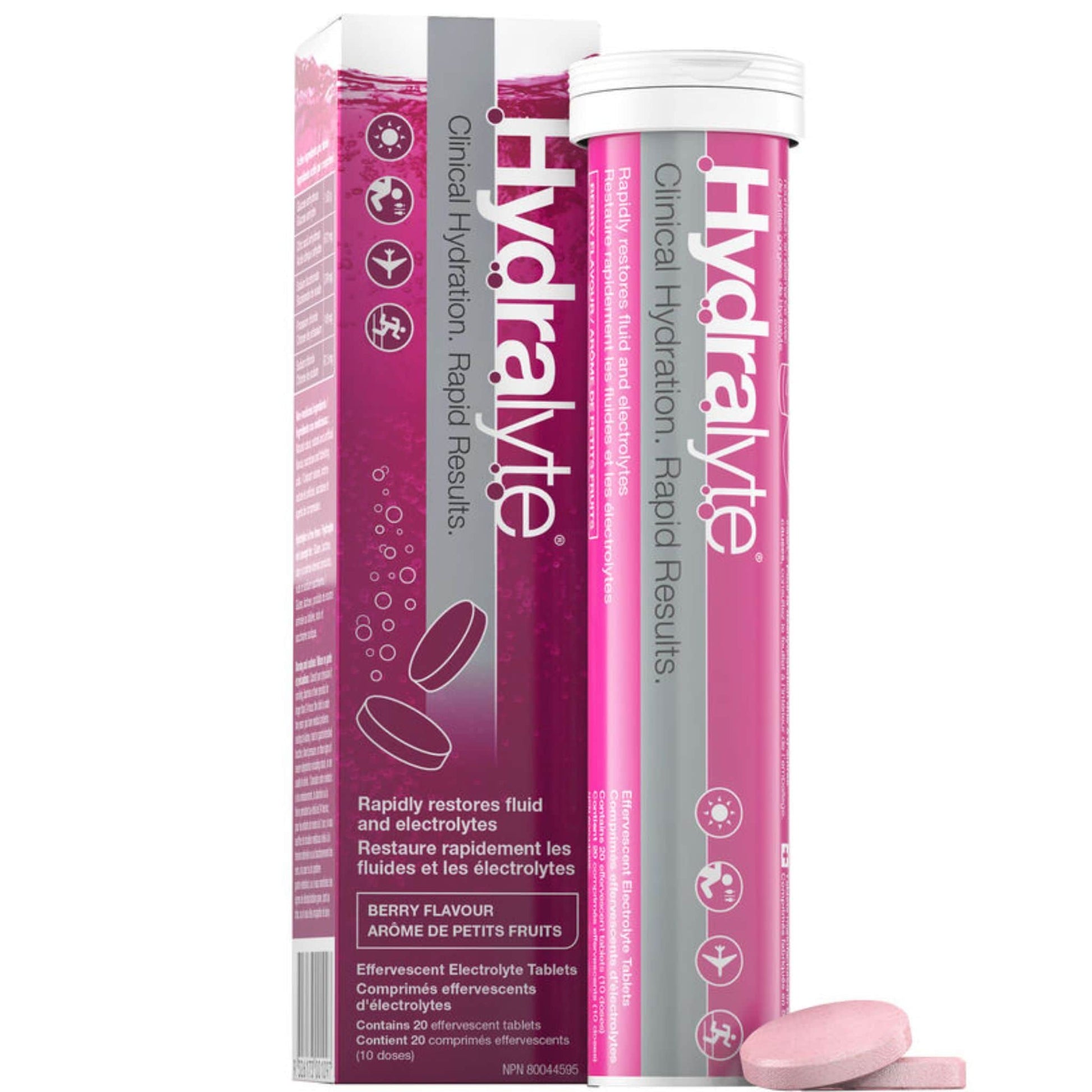 20 Tablets Berry | HydraLyte Effervescent Electrolyte Tablets