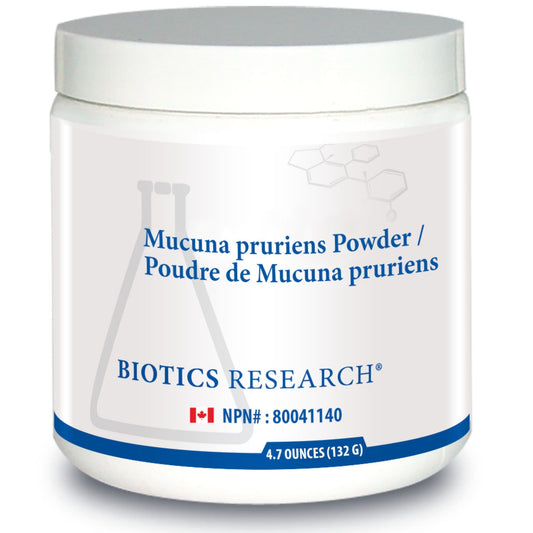 132g Unflavoured | Biotics Research Mucuna pruriens Powder