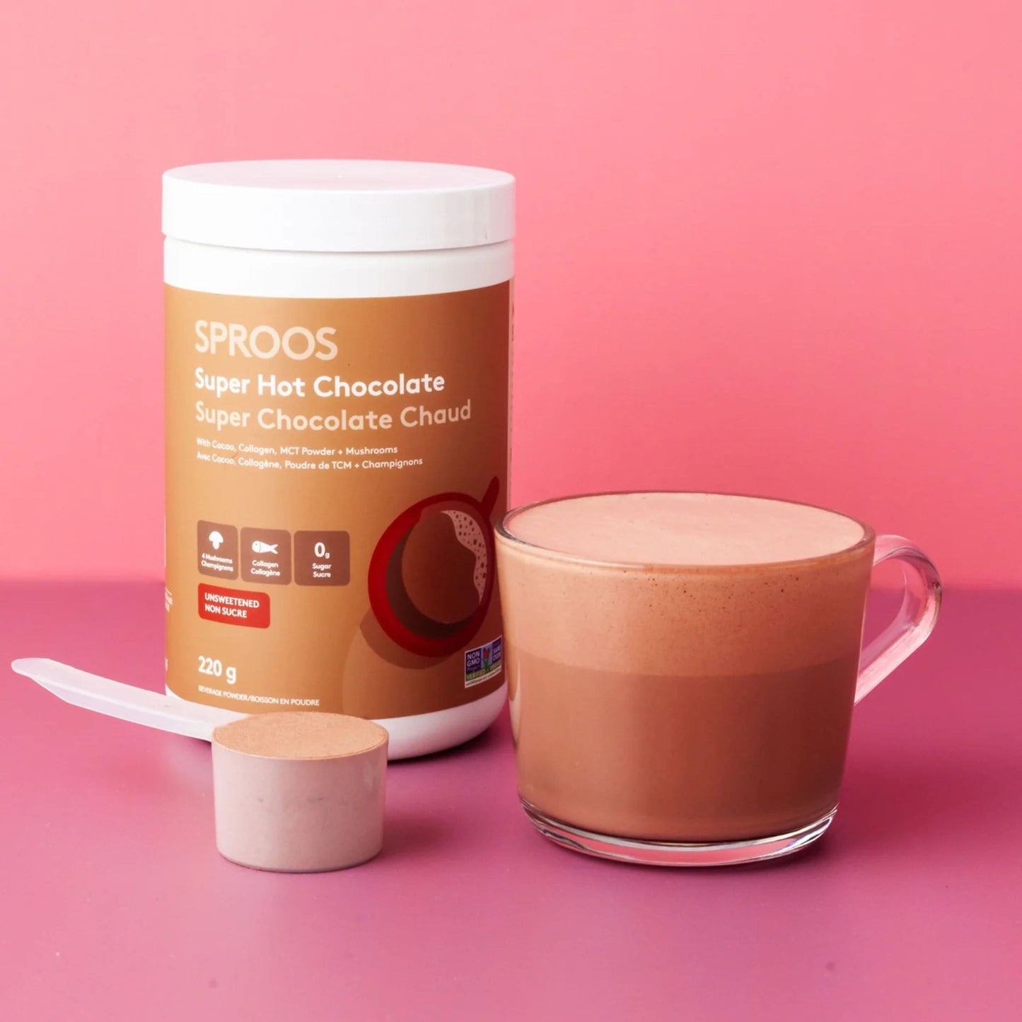 Sproos Super Hot Chocolate, 220 g