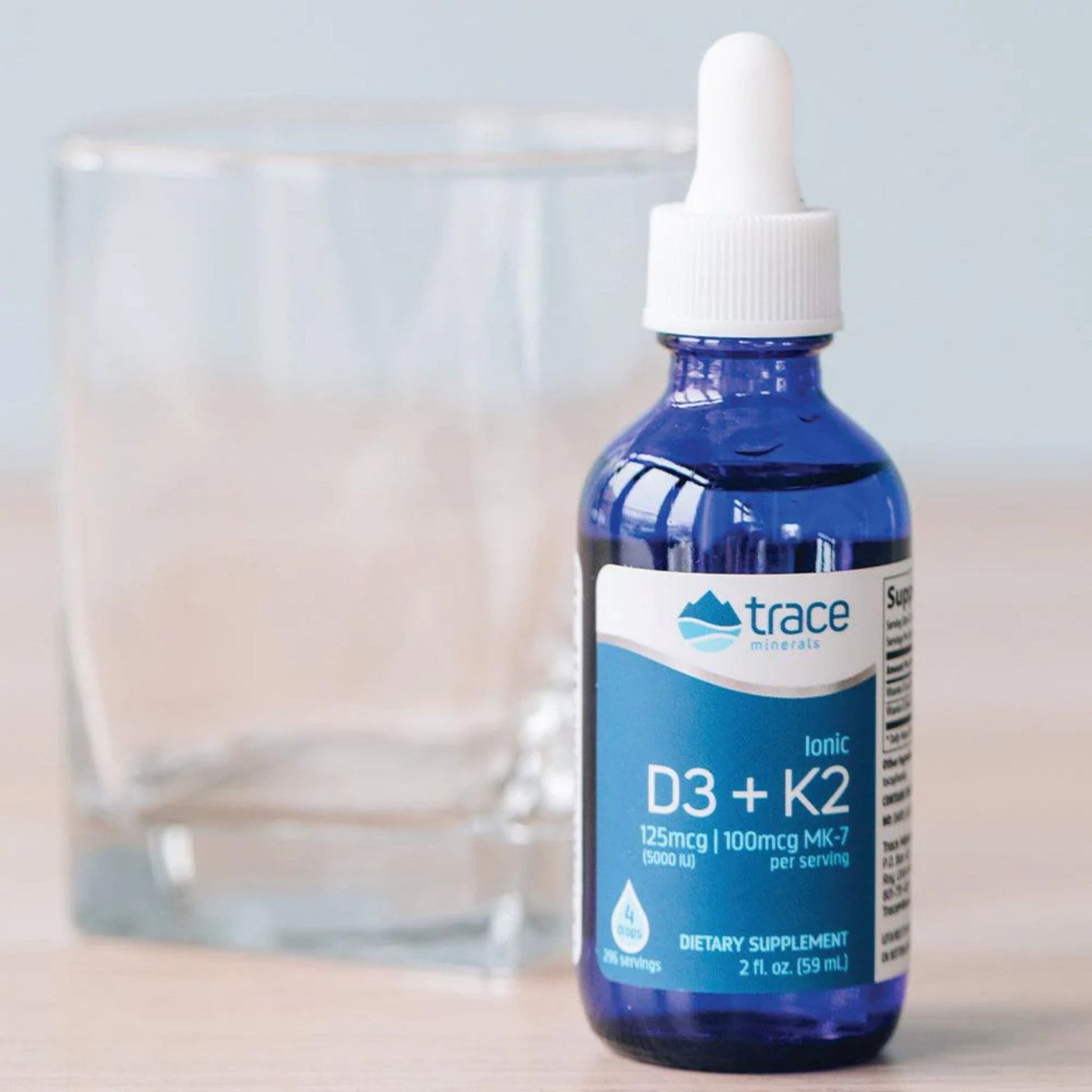 59ml | Trace Minerals Ionic Vitamin D3 and K2