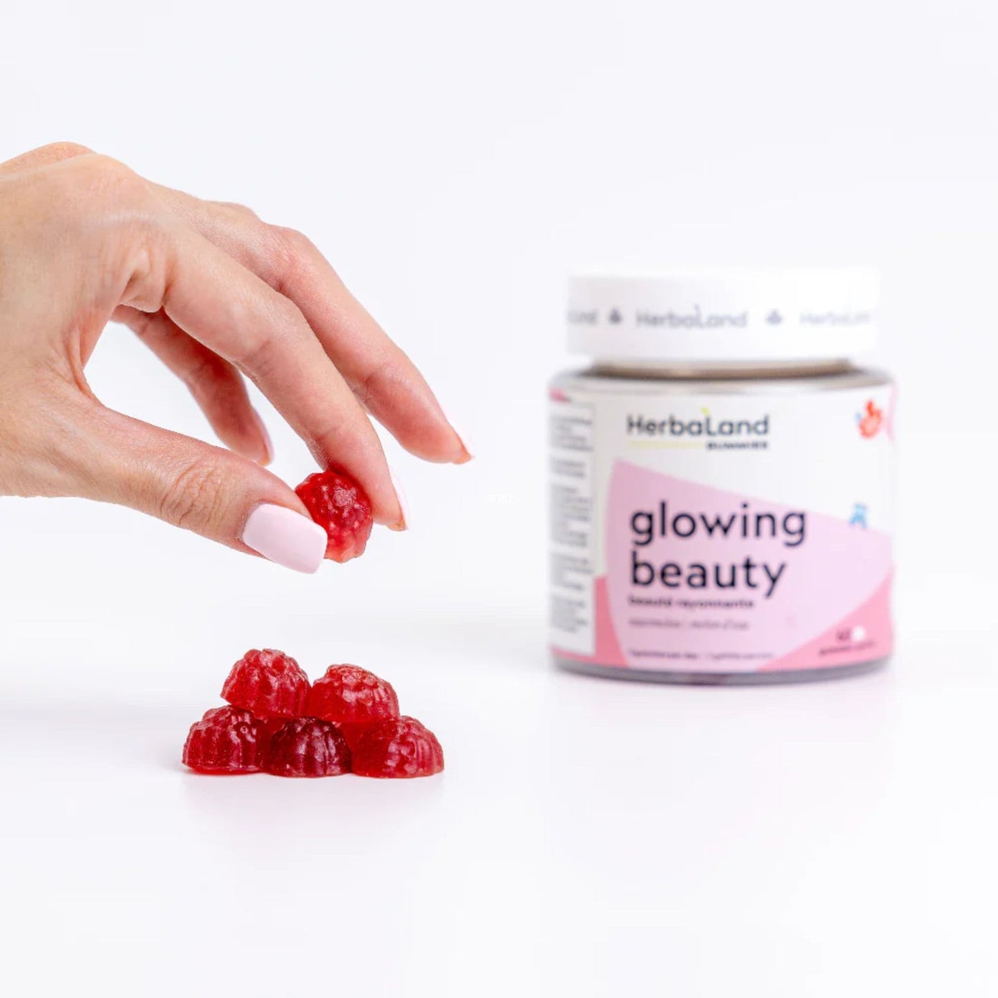 60 Gummies Watermelon | Herbaland Glowing Beauty