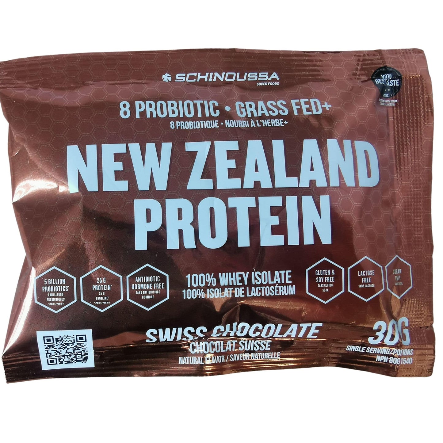 Swiss Chocolate | Schinoussa New Zealand Protein Whey Isolate // chocolate flavour