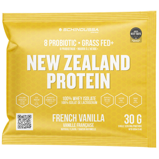 French Vanilla | Schinoussa New Zealand Protein Whey Isolate // vanilla flavour