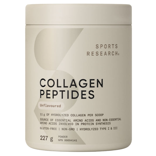 227g Unflavored | Sports Research Collagen Peptides