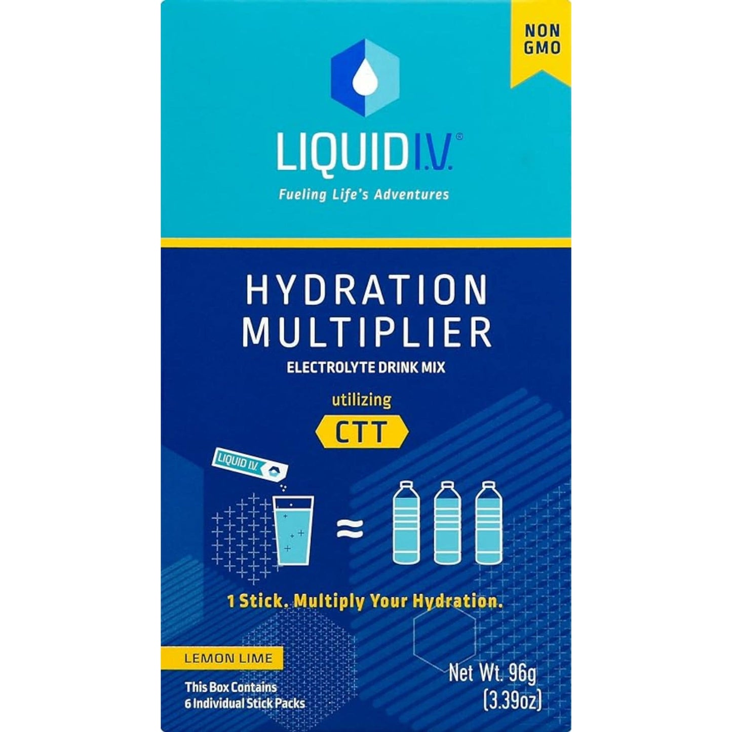 6 Pack Lemon Lime | Liquid IV Hydration Multiplier