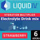 Liquid IV Hydration Multiplier, Electrolyte Drink Mix, 6-16 Stick Packs