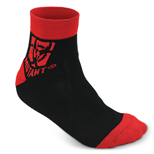 Red & Black (Leave Humanity Behind) | Mutant Quarter Length Gym Socks