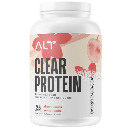 25 Servings (730g) Cherry Vanilla | ALT Clear Protein Whey Isolate Powder