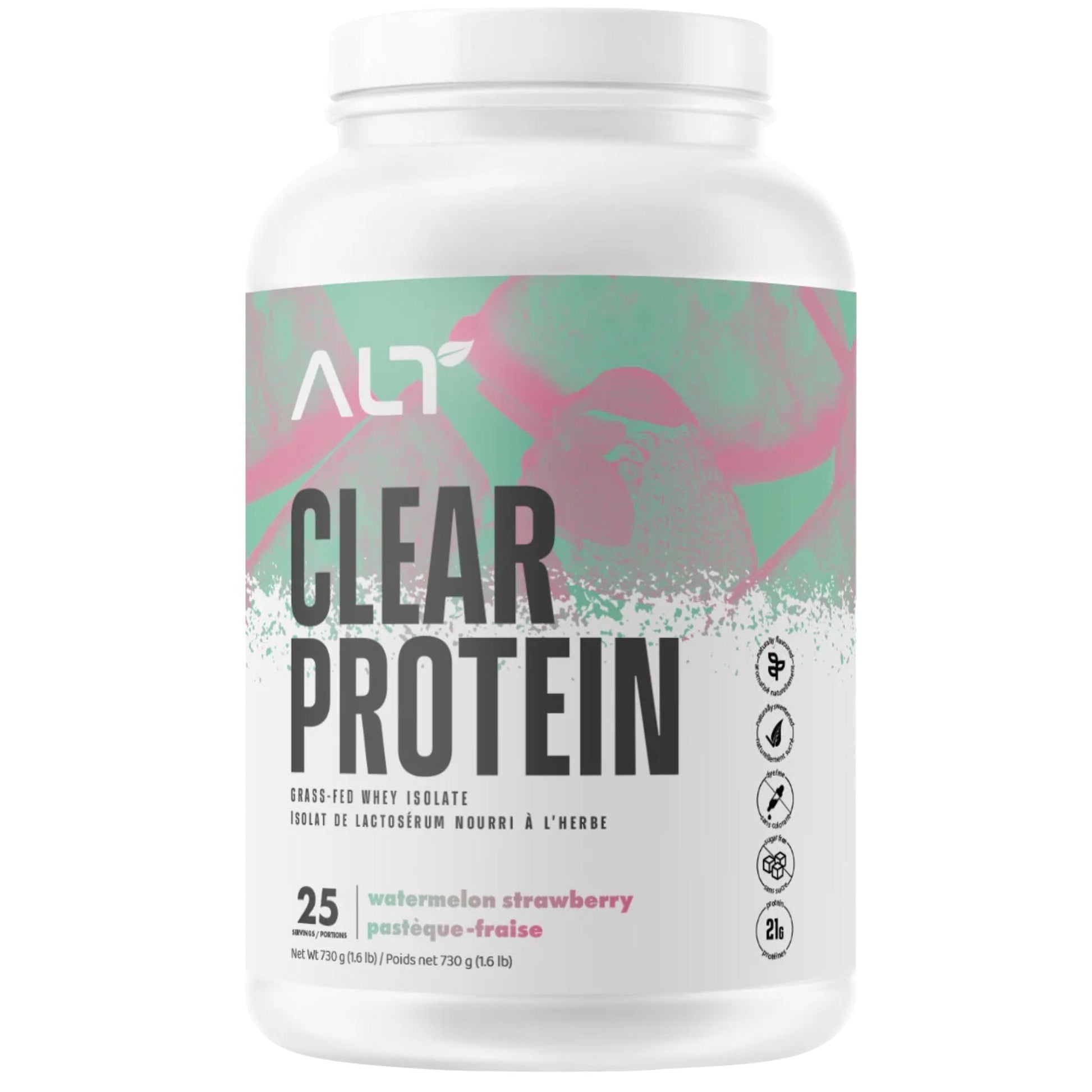 25 Servings (730g) Watermelon Strawberry | ALT Clear Protein Whey Isolate Powder