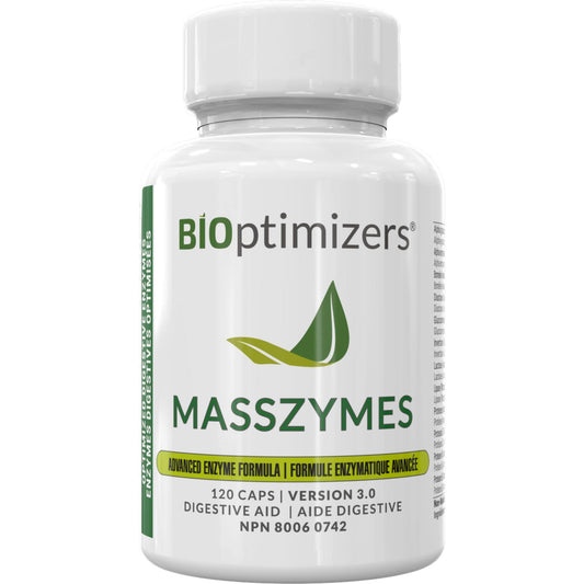 BiOptimizers Masszymes, Advanced Enzyme Formula, 120 Vegetarian Caps