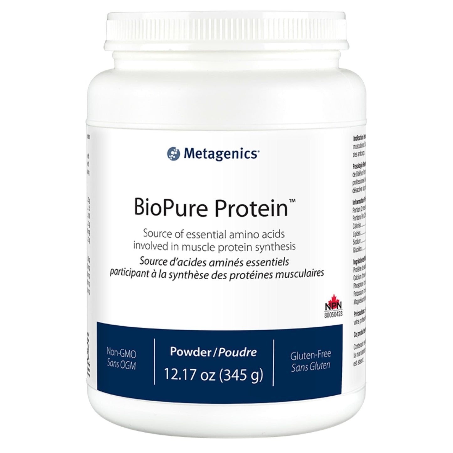 345g Unflavoured | Metagenics BioPure Protein