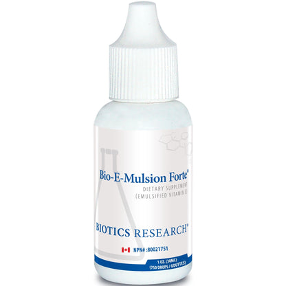 30mL | Biotics Research Bio-E-Mulsion Forte Drops