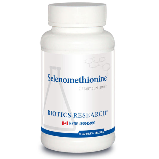 90 Capsules | Biotics Research Selenomethionine