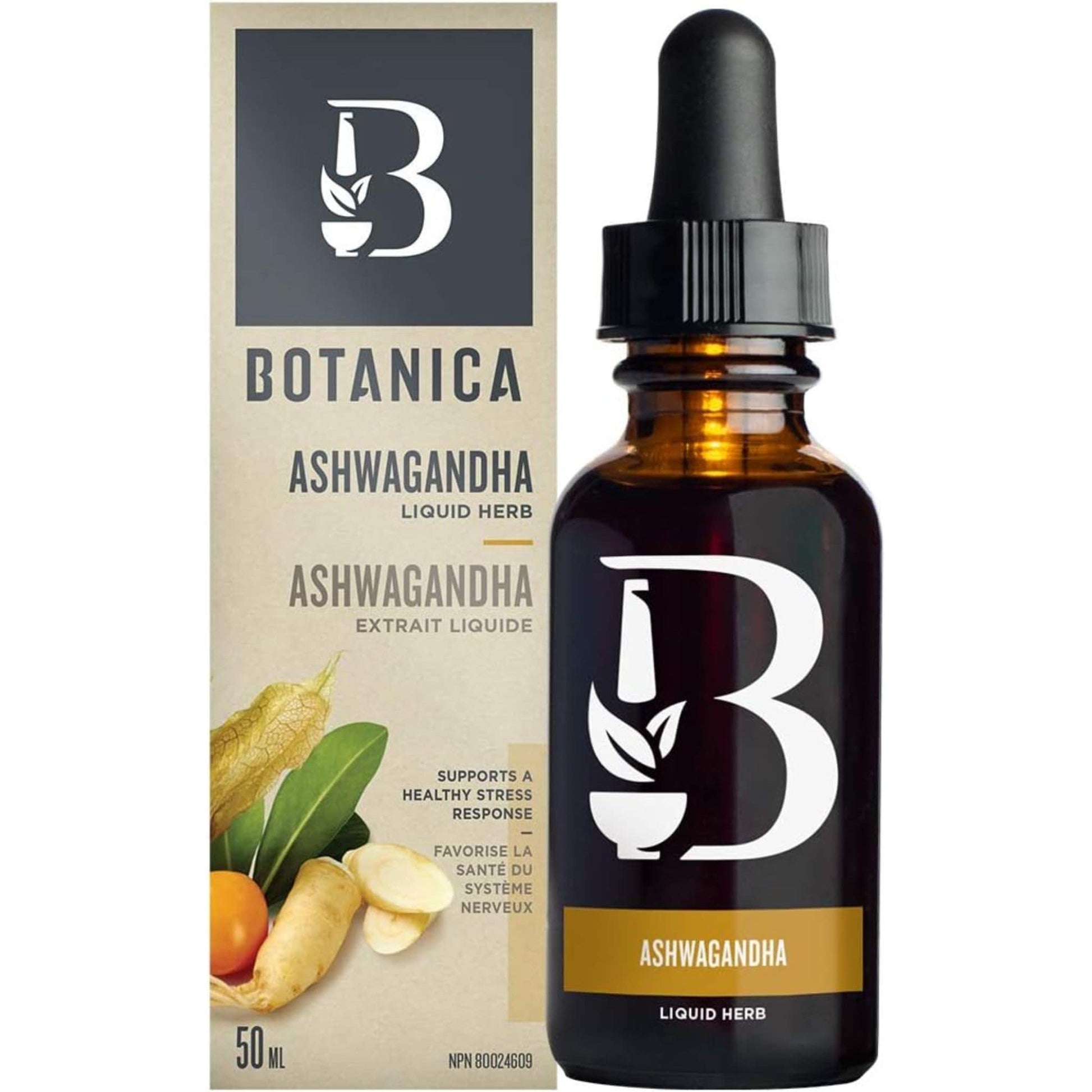 50 mL | Botanica Ashwagandha Liquid Herb