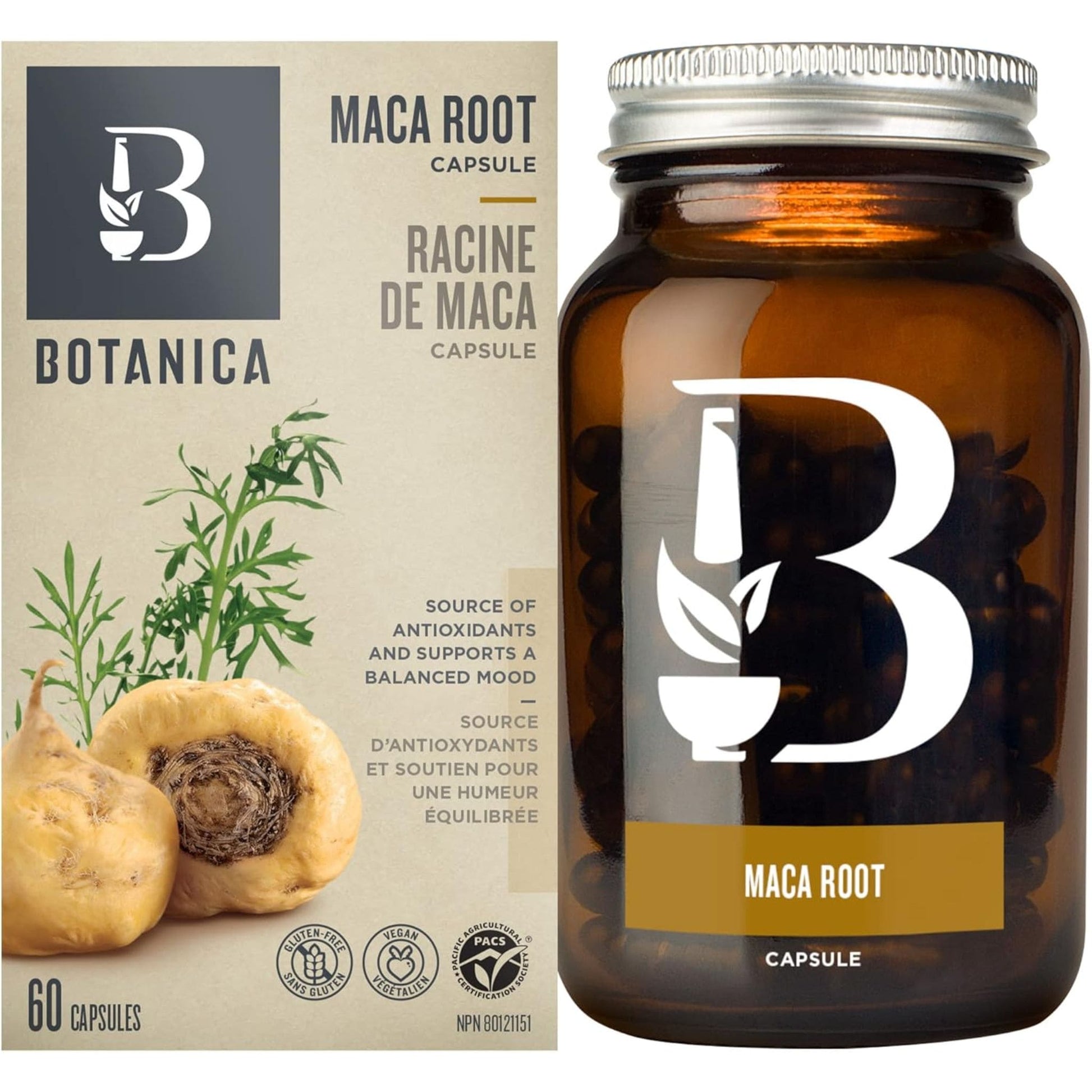 60 Capsules | Botanica Maca Root Capsule