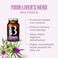 60 Capsules | Botanica Milk Thistle Super Concentrated Liquid Capsule // benefits