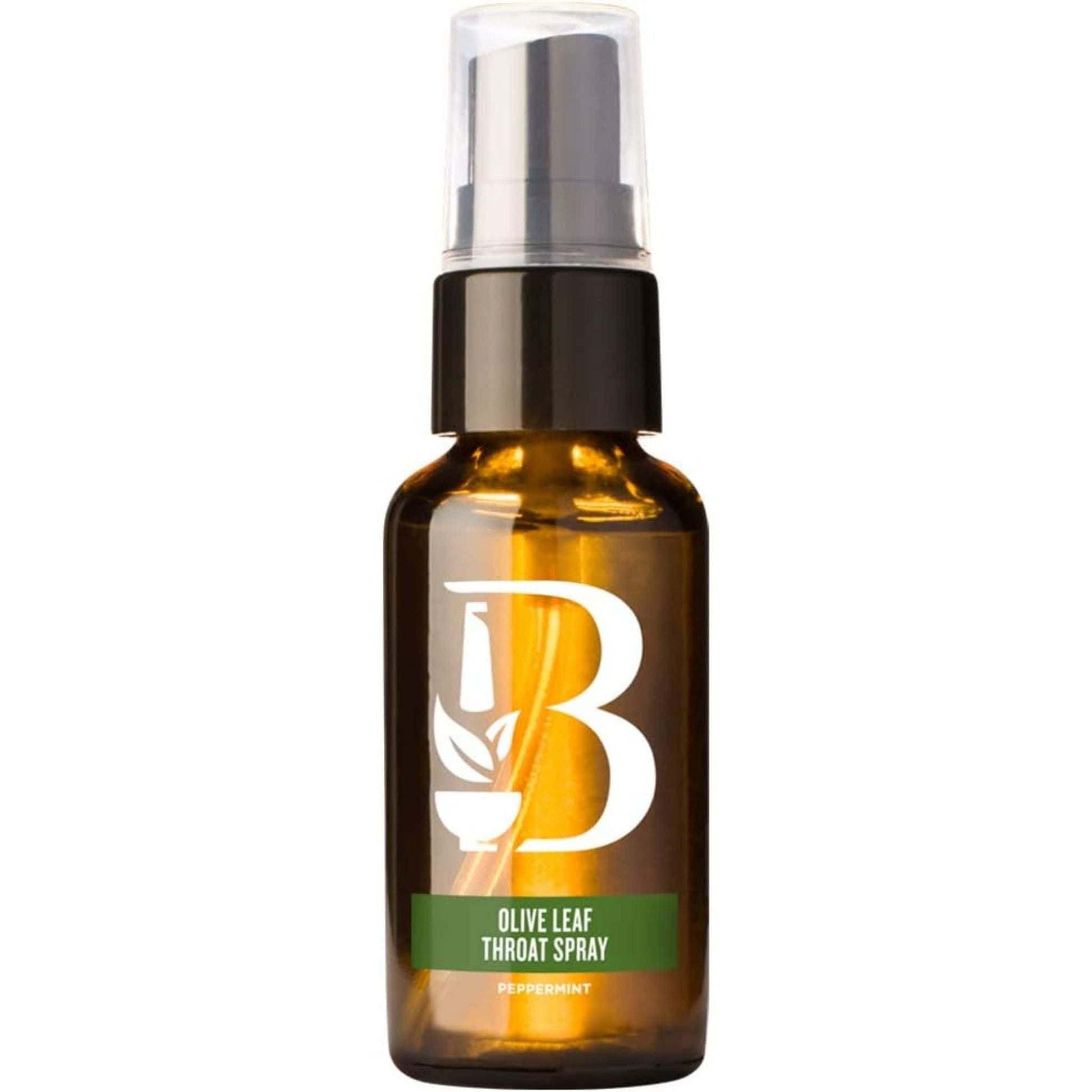 Peppermint 30 mL | Botanica Olive Leaf Throat Spray // bottle