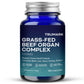 TRUMARK Grass-Fed Beef Organ Complex 500mg, Organic Grass-Fed, Finished Canadian Beef Liver, Heart, Kidney and Spleen, (Formerly BestVitamin Best Grass Fed Beef Organs, Label May Vary), 180 Capsules