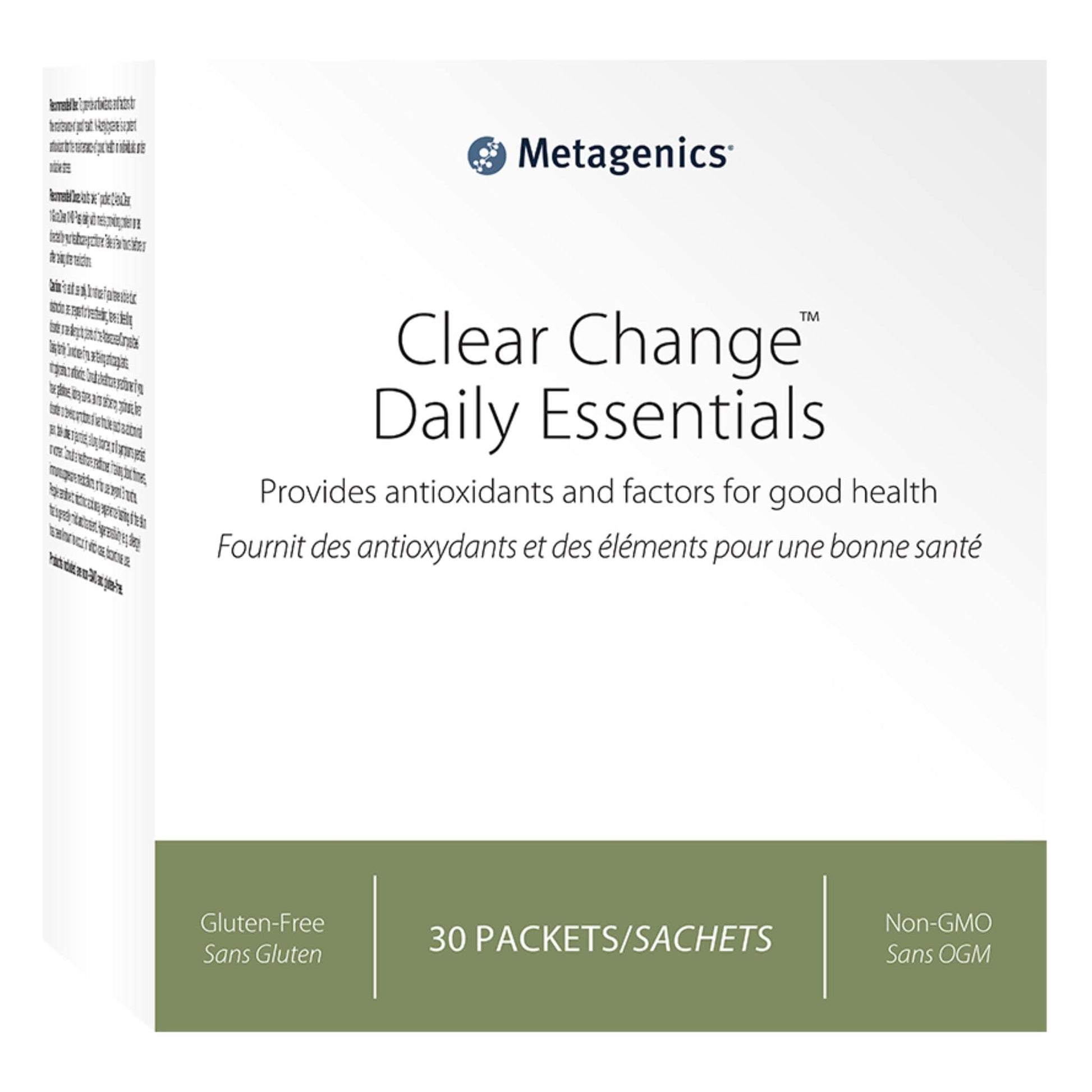 30 Packets | Metagenics Clear Change Daily Essentials