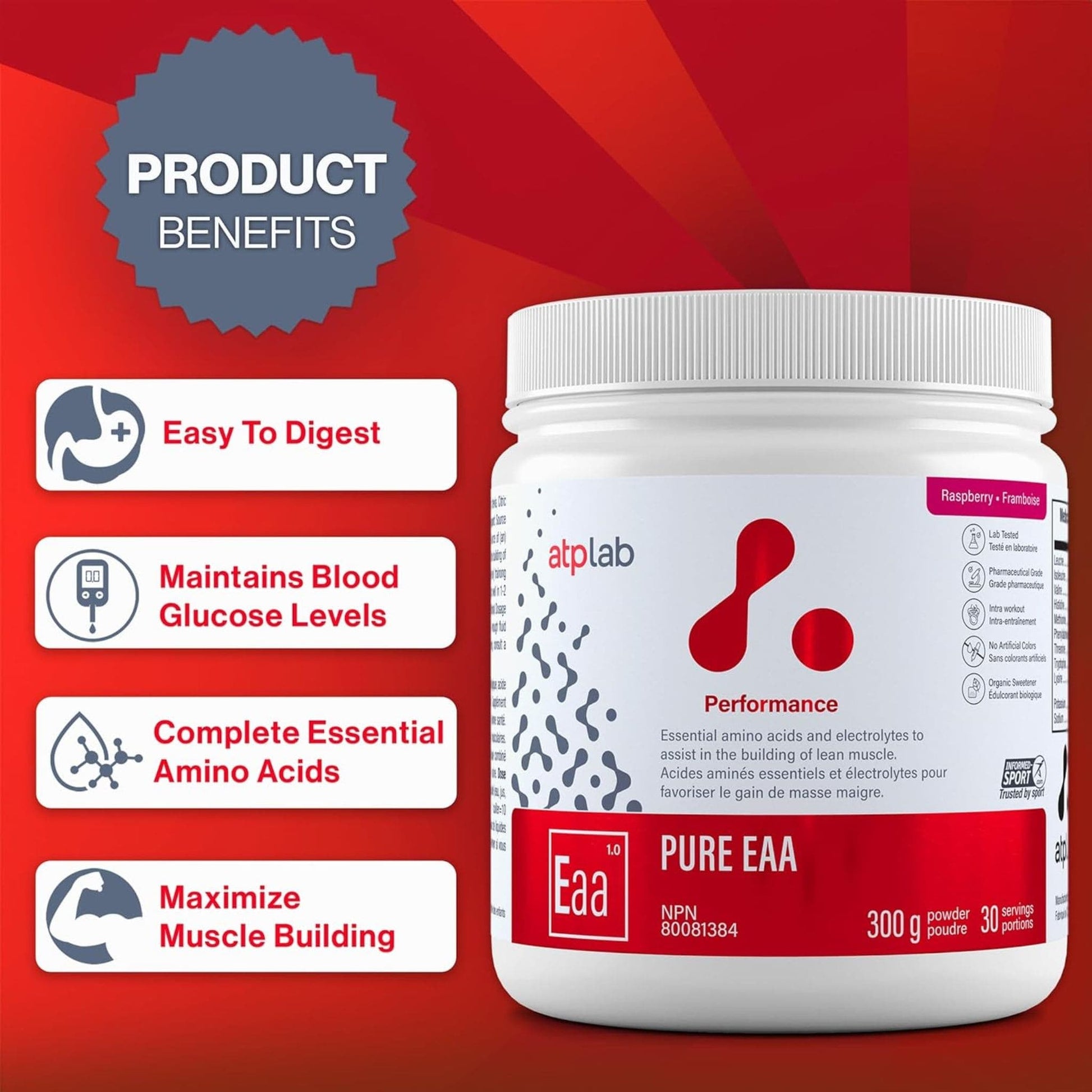 Raspberry | ATP Lab Pure EAA Powder