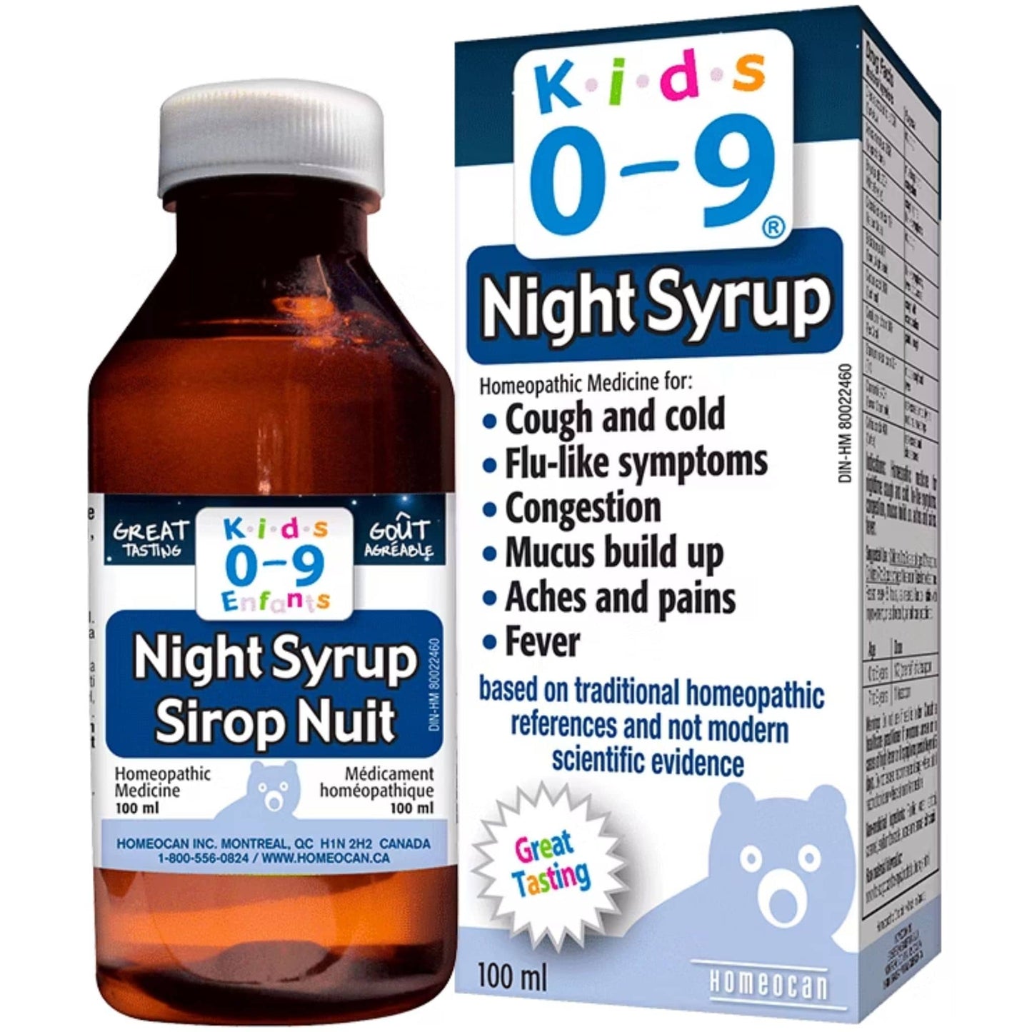 100ml | Kids 0-9 Night Syrup Homeopathic Medicine