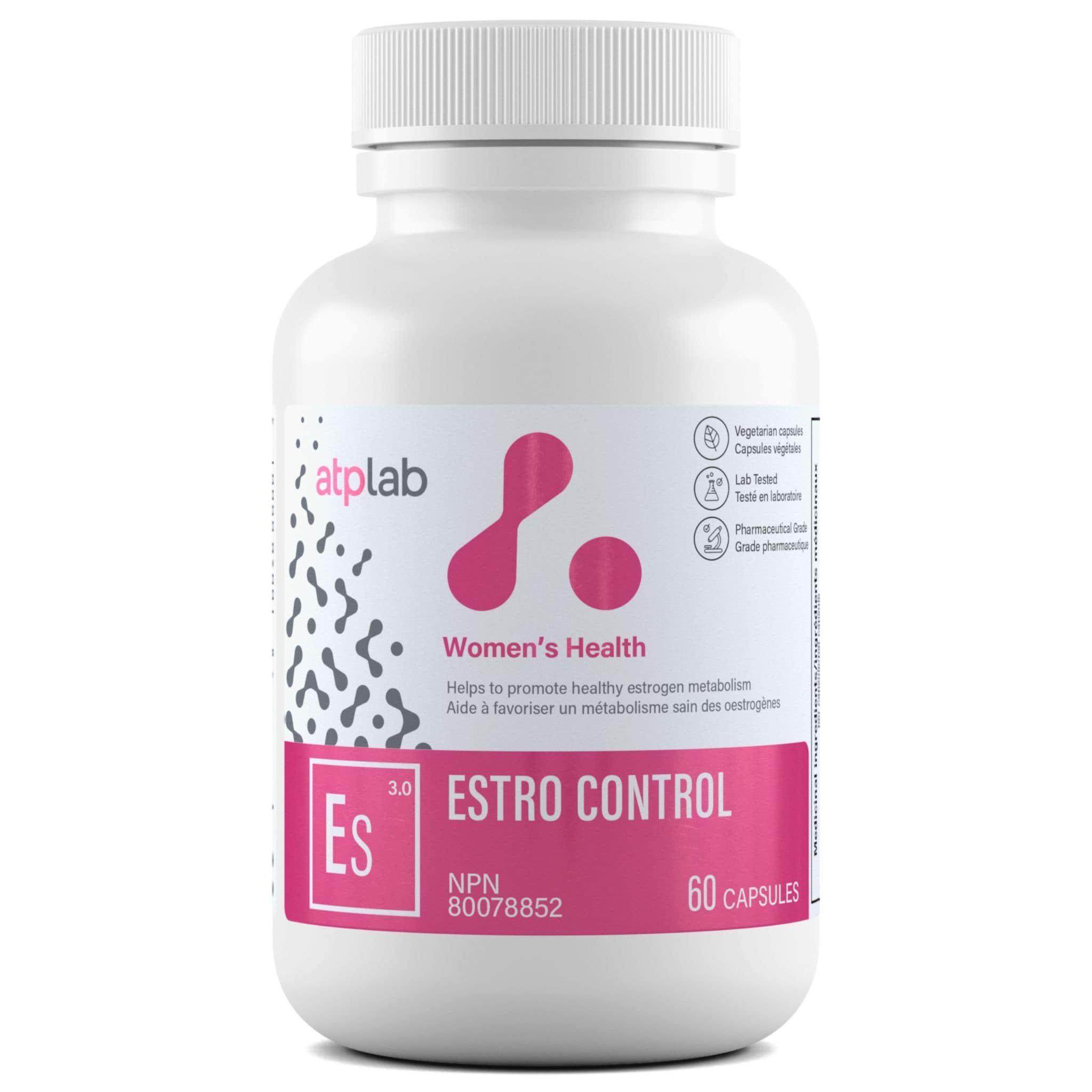 ATP Lab Estro-Control, Estrogen Metabolism, 180 Vegetable Capsules