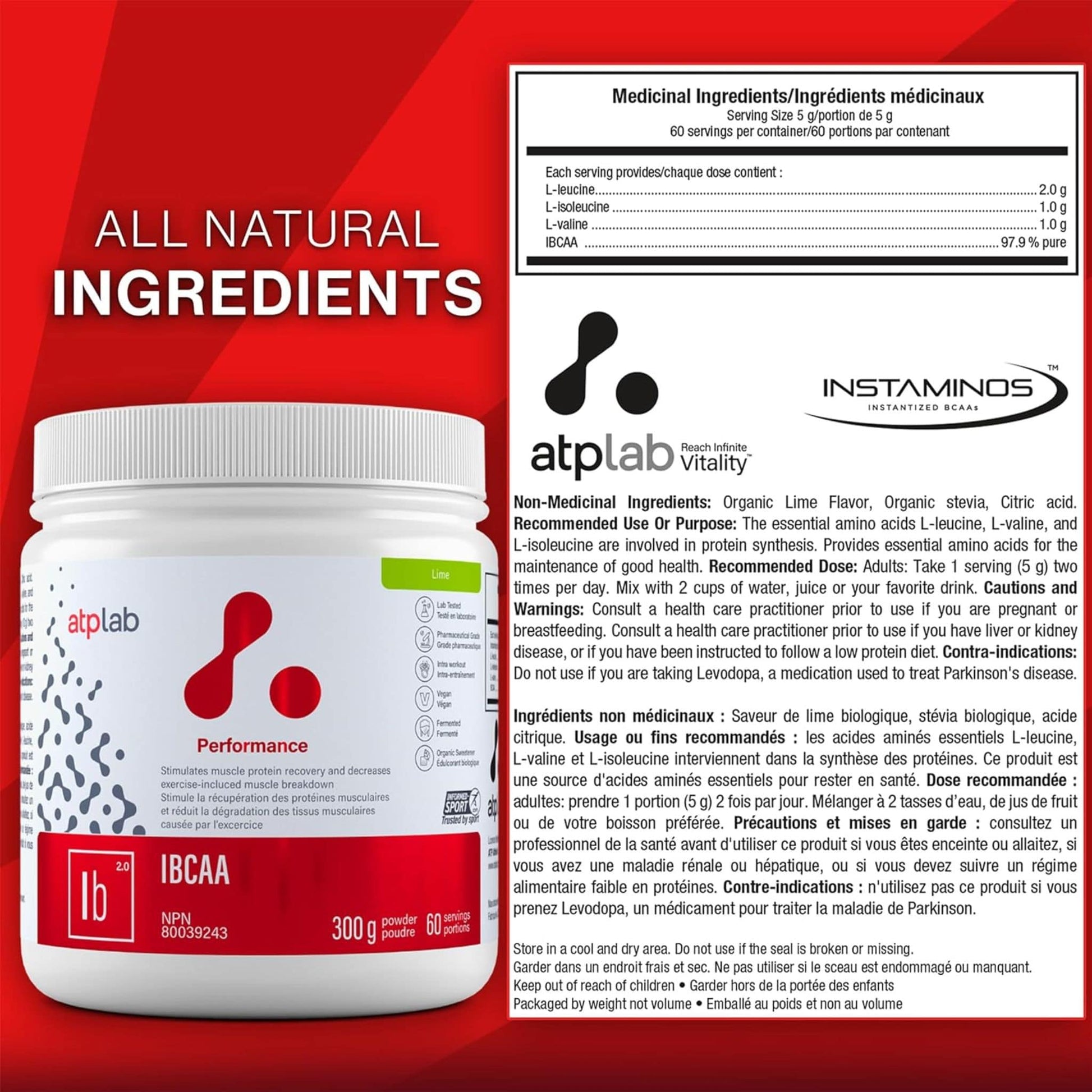 Lime | ATP Lab IBCAA Powder