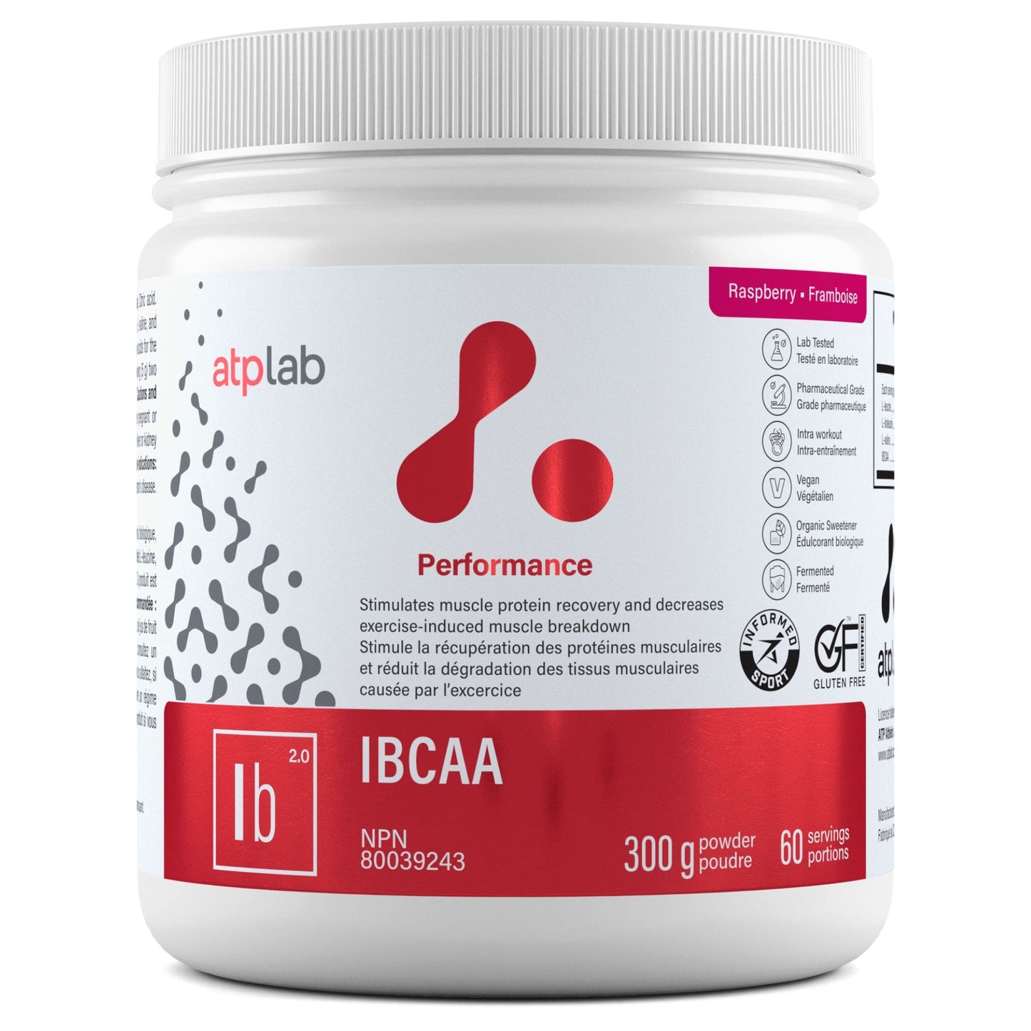 ATP Lab IBCAA Powder, Intra-Workout Support, 300g, 60 Servings