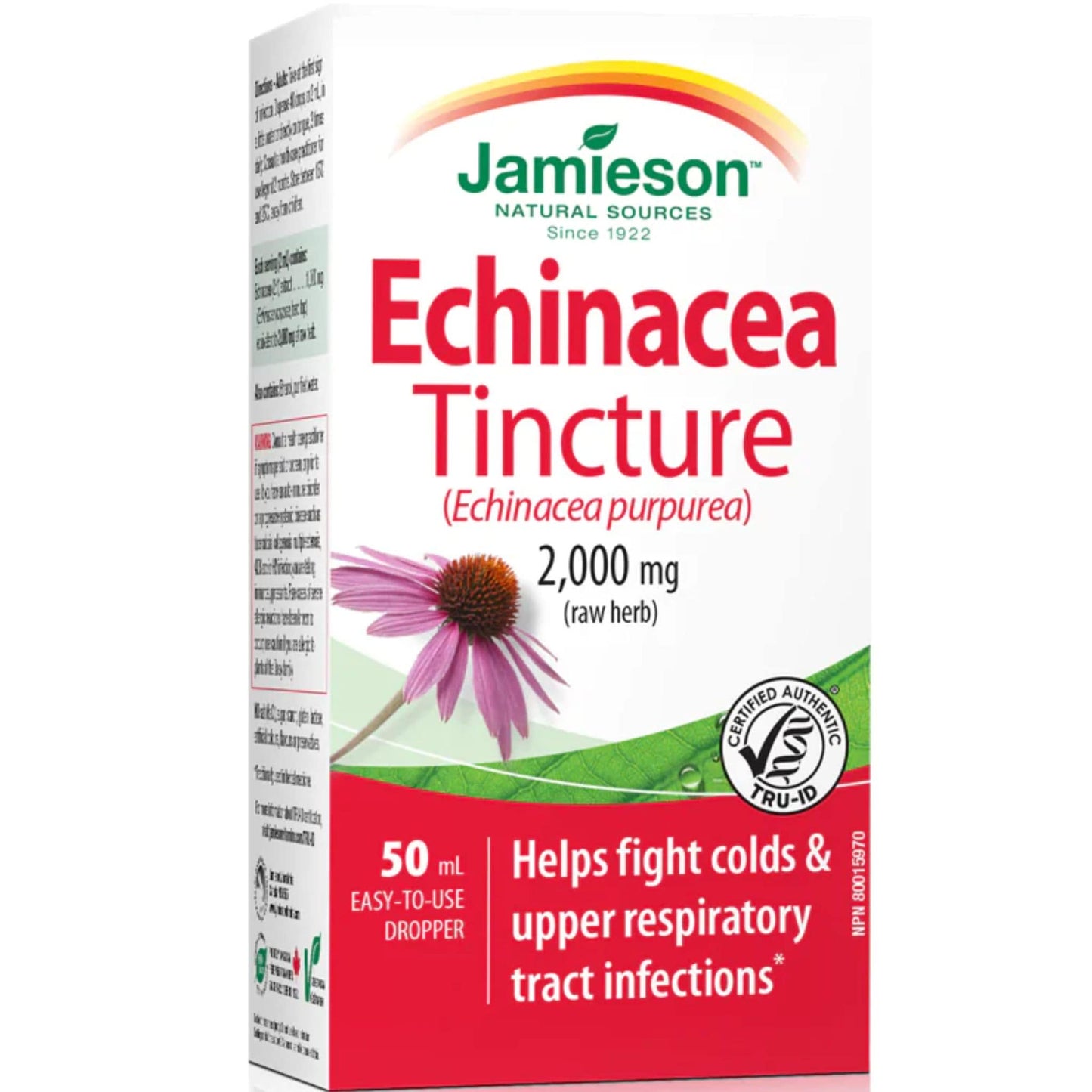 50 mL | Jamieson Echinacea Tincture 2,000 mg