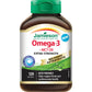 120 Softgels | Jamieson GOmega-3 + MCT Oil Extra Strength