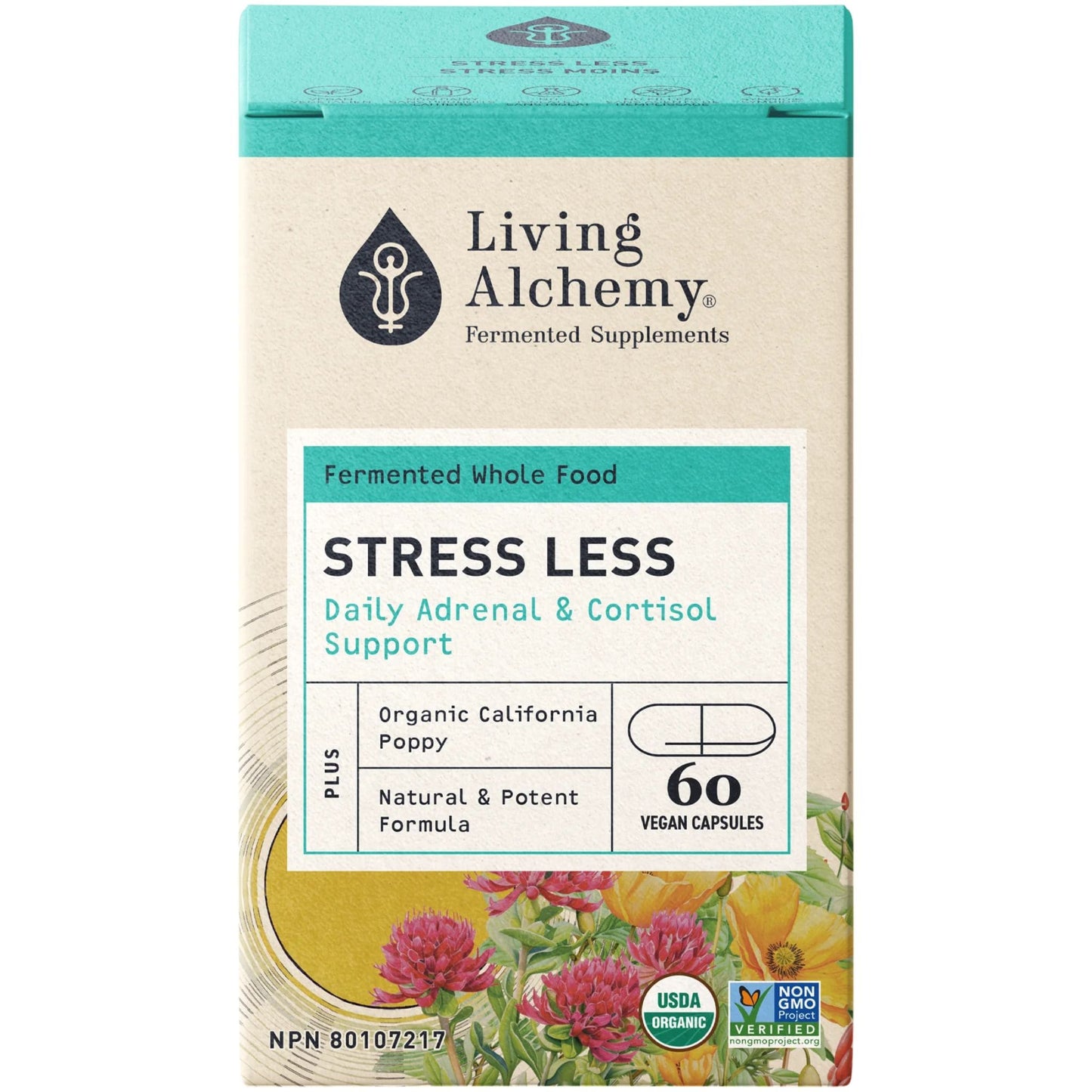 Living Alchemy Stress Less, 60 Capsules