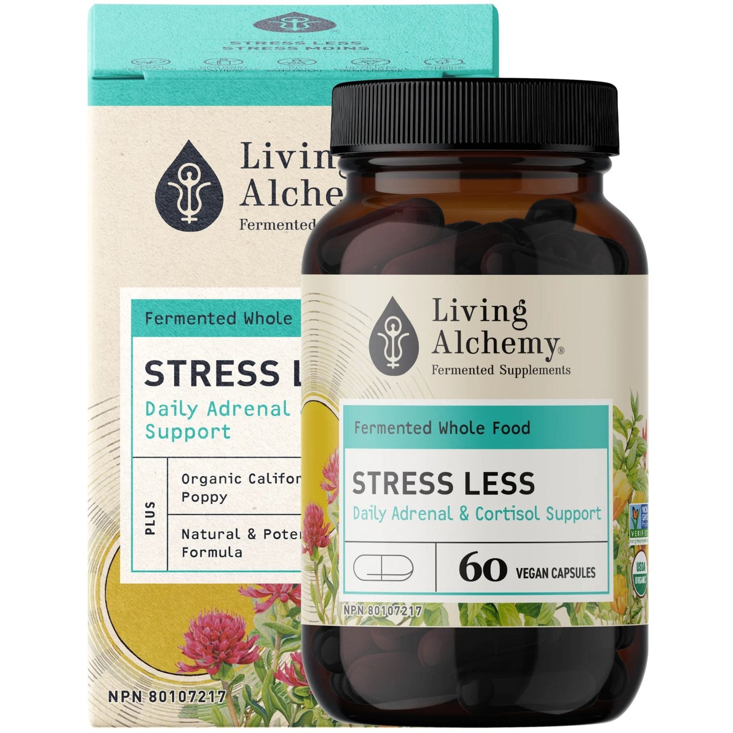 Living Alchemy Stress Less, 60 Capsules