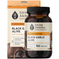 Living Alchemy Black Garlic Alive, 60 Capsules