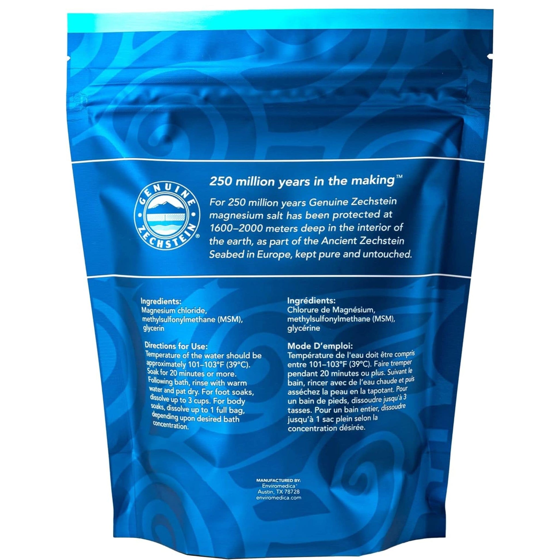 750g | Ancient Minerals Magnesium Bath Flakes ULTRA with OptiMSM