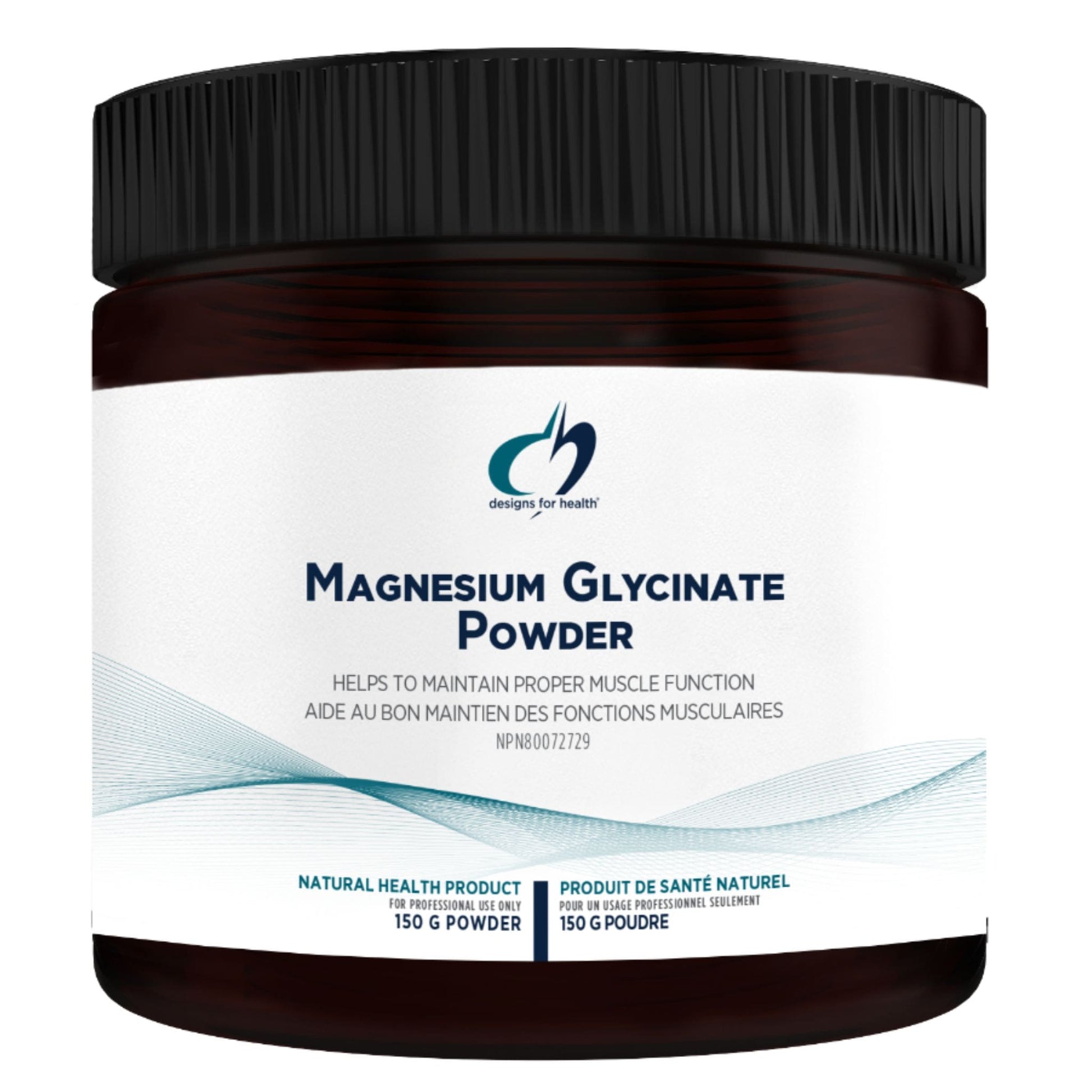 Designs for Health Magnesium Glycinate Powder // unflavoured