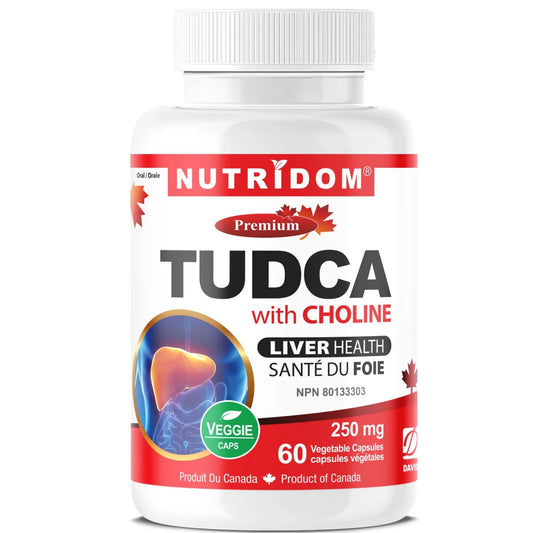 60 Vegetable Capsules | Nutridom TUDCA 