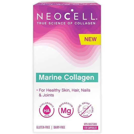 120 Capsules | Neocell Marine Collagen For Healthy Skin, Hair, Nails and Joints