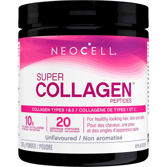 Unflavored, 200g | Neocell Super Collagen Peptides Powder Collagen Types 1 and 3