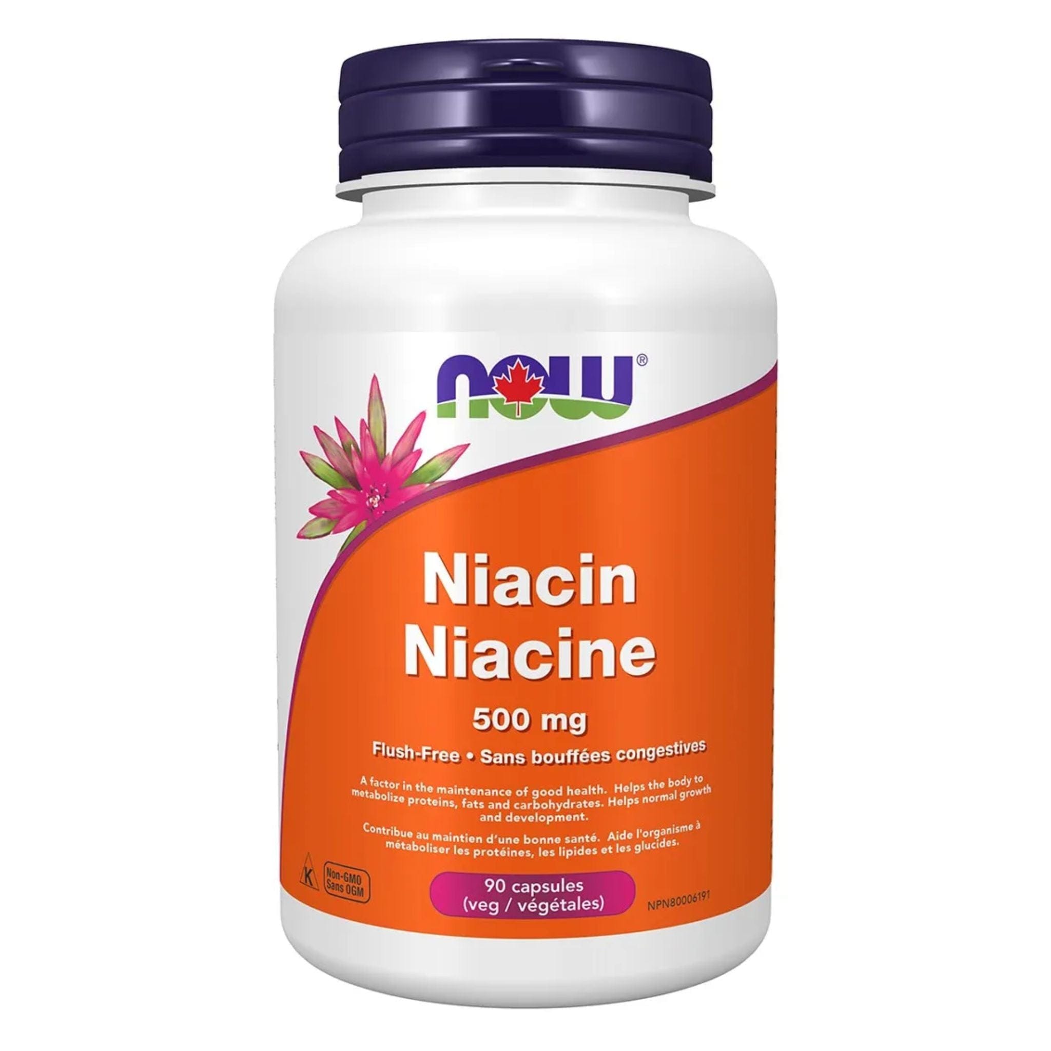 NOW Niacin Flush Free 500mg 90 VCaps