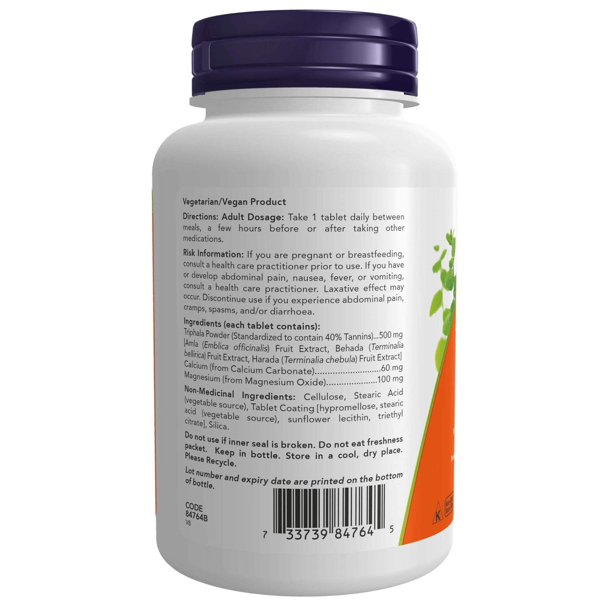 120 Tablets | NOW Triphala 500mg