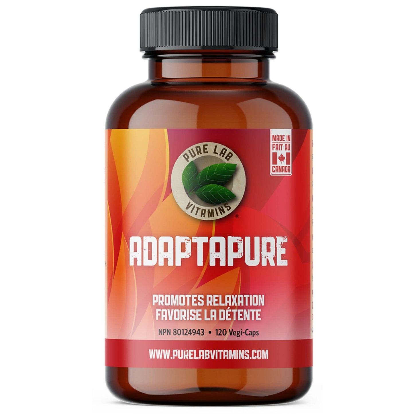 120 Vegetable Capsules | Pure Lab Vitamins AdaptaPure