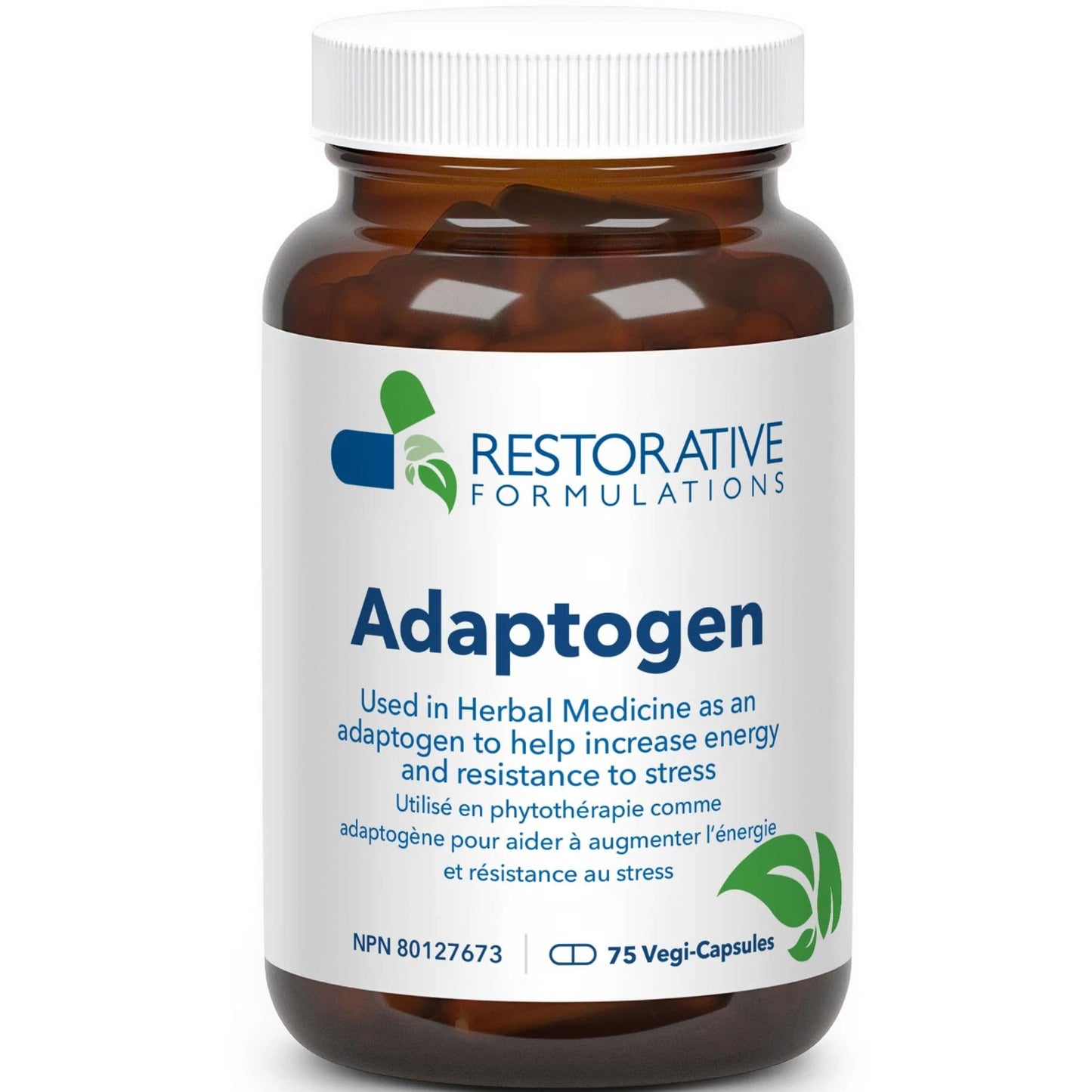 75 Vegetarian Capsules | Restorative Formulations Adaptogen