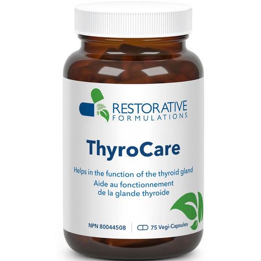 75 Vegetarian Capsules | Restorative Formulations ThyroCare