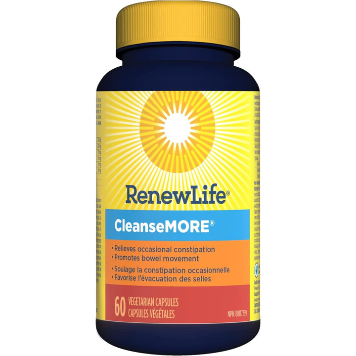 60 Vegetarian Capsules | RenewLife CleanseMORE