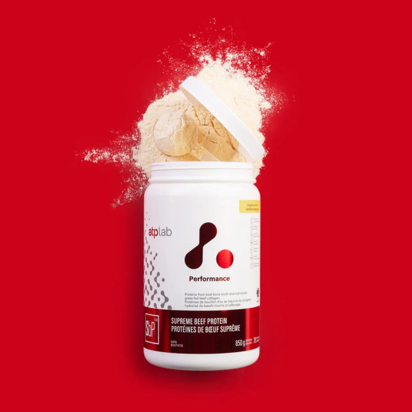 Organic Vanilla | ATP Lab Supreme Beef Protein Powder // vanilla flavour