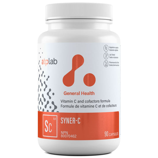 90 Vegetable Capsules | ATP Lab Syner-C 