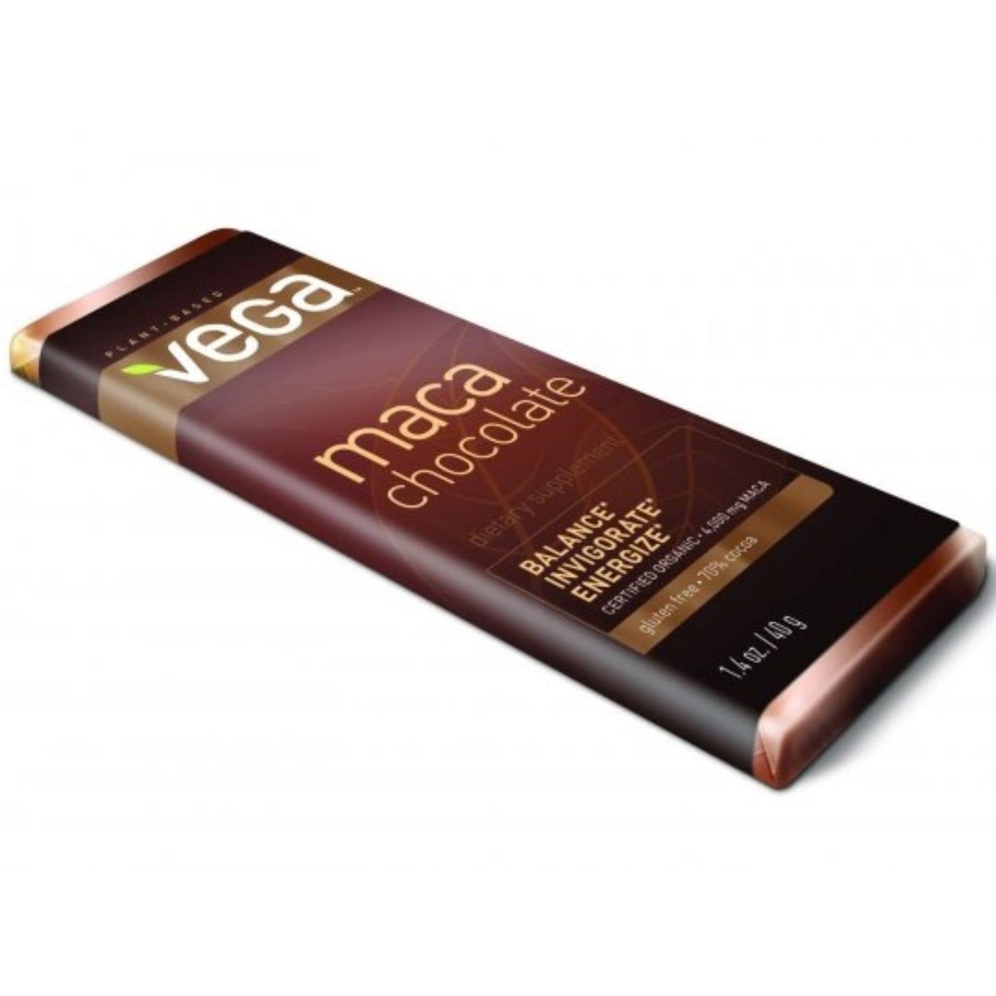 40g | Vega Maca Chocolate Single Bar