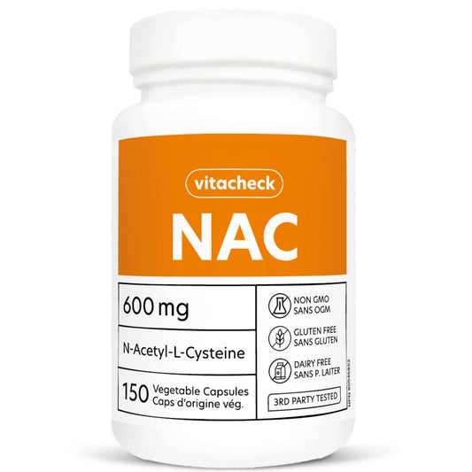 150 Vegetable Capsules | Vitacheck NAC